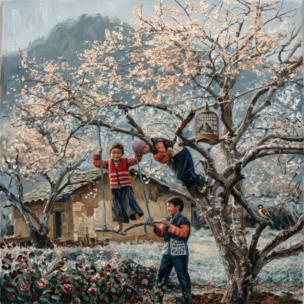 Celebrate Vietnam with this refined Ha Giang Landscape oil painting. Perfect art for home or office decor, handcrafted exclusively by Artwork Vietnam.
